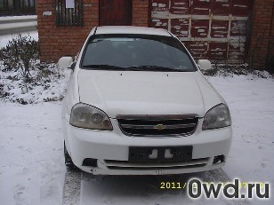 Битый автомобиль Chevrolet Lacetti